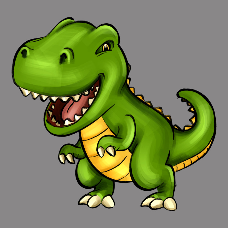 Cartoon T-rex Vintage Tee by HowdyJamesFarm | Teevron