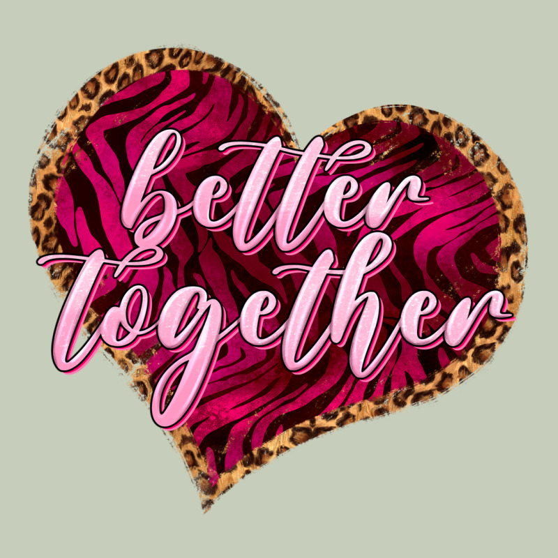 Better Together Valentine's Day Ladies Tee by HowdyJamesFarm | Teevron
