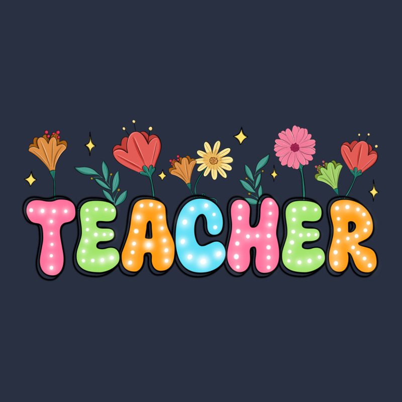 Custom Teacher Flowers Urban Hoodie by JahusDesignShop | Teevron
