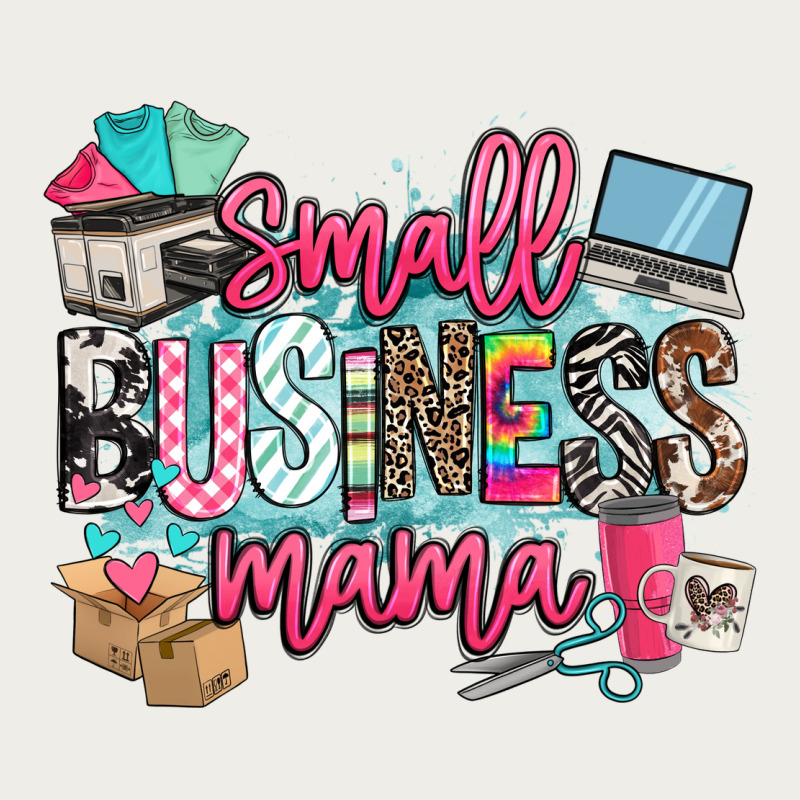 Small Business Mama Zipper Hoodie by BarkalooDesign | Teevron