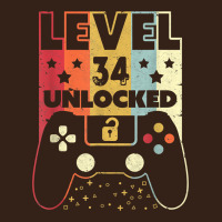 Level 34 Unlocked Shirt Video Gamer 34th Birthday Gifts Tee T Shirt Heavy Core Tee | Teevron