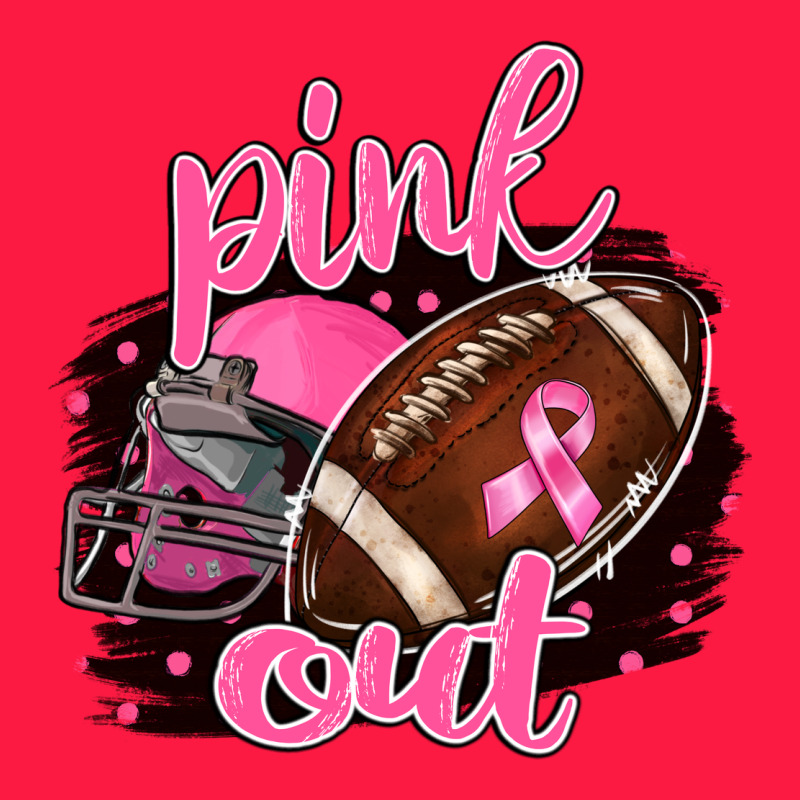 Pink Out Football Zipper Hoodie by BarkalooDesign | Teevron