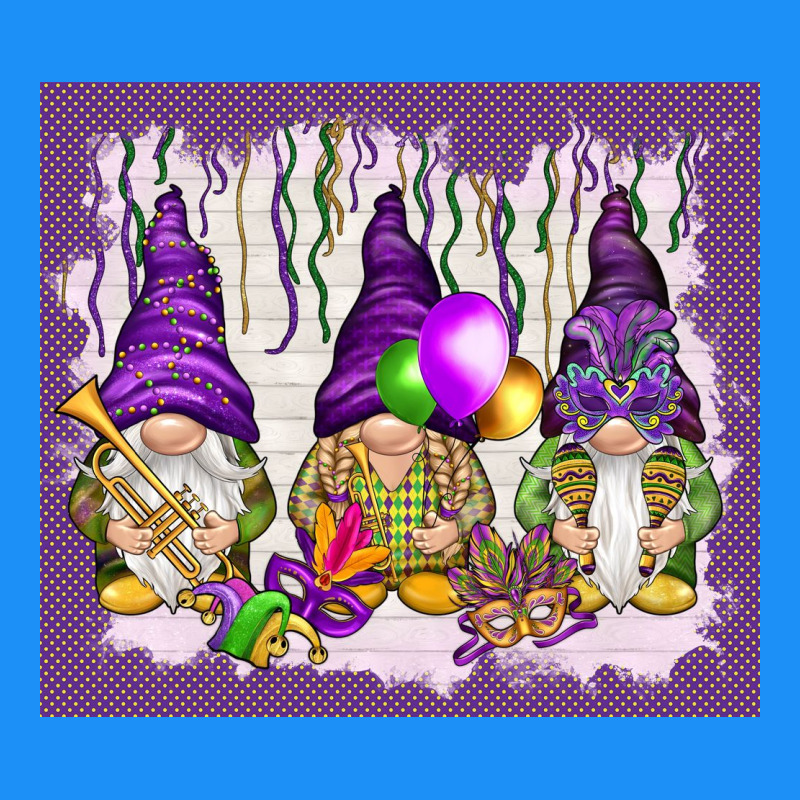 Mardi Gras Carnival With Gnomies Tumbler Classic Tee by HowdyJamesFarm | Teevron