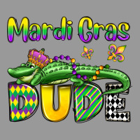 Mardi Gras Dude Alligator Olivia Vintage Hoodie | Teevron