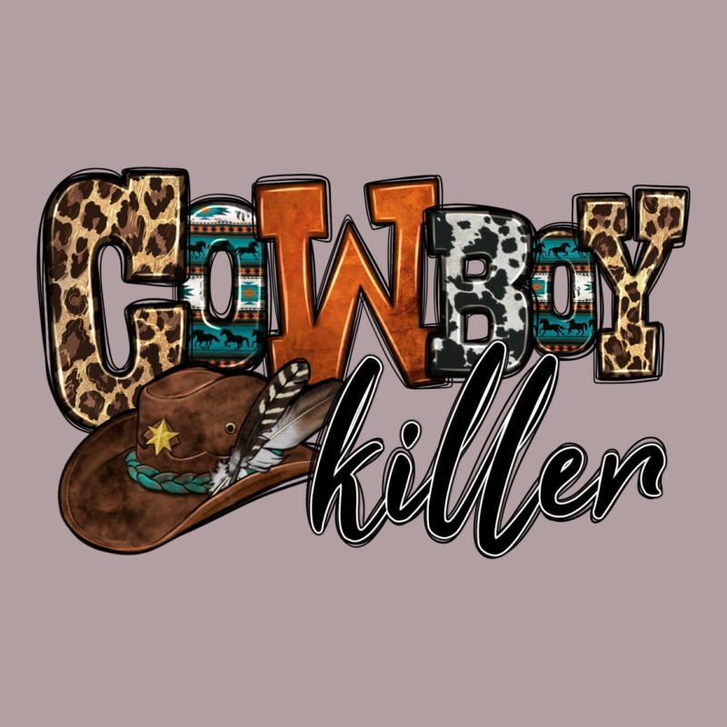 Cowboy Killer Vintage Hoodie by OliviaCreatesArt | Teevron