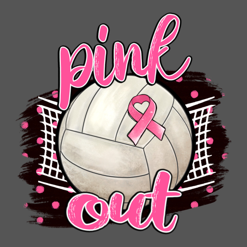 Pink Out Volleyball Zipper Hoodie by BarkalooDesign | Teevron