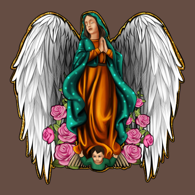 Angel Wing Lady Of Guadalupe Long Sleeve Tee by Jasminsmagicworld | Teevron