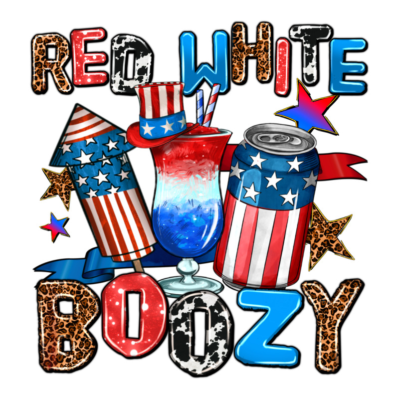 Red White Boozy Heavyweight Hoodie by AdoDesignShop | Teevron