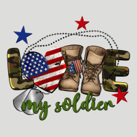 Love My Soldier Zipper Hoodie | Teevron