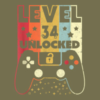 Level 34 Unlocked Shirt Video Gamer 34th Birthday Gifts Tee T Shirt Vintage Hoodie | Teevron