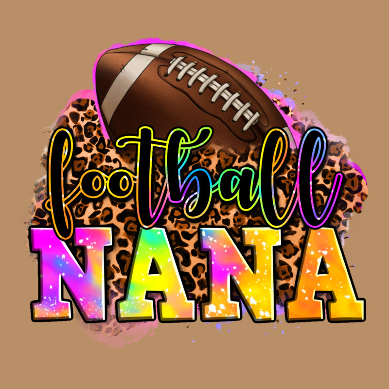 Football Nana Vintage Hoodie by OliviaCreatesArt | Teevron