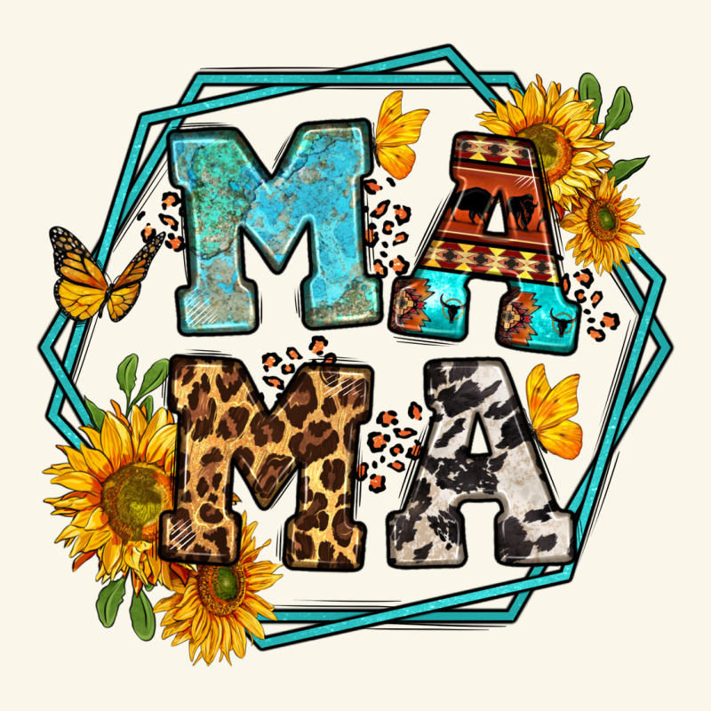 Sunflowers Hexagon Frame Mama Premium Hoodie by Jasminsmagicworld | Teevron