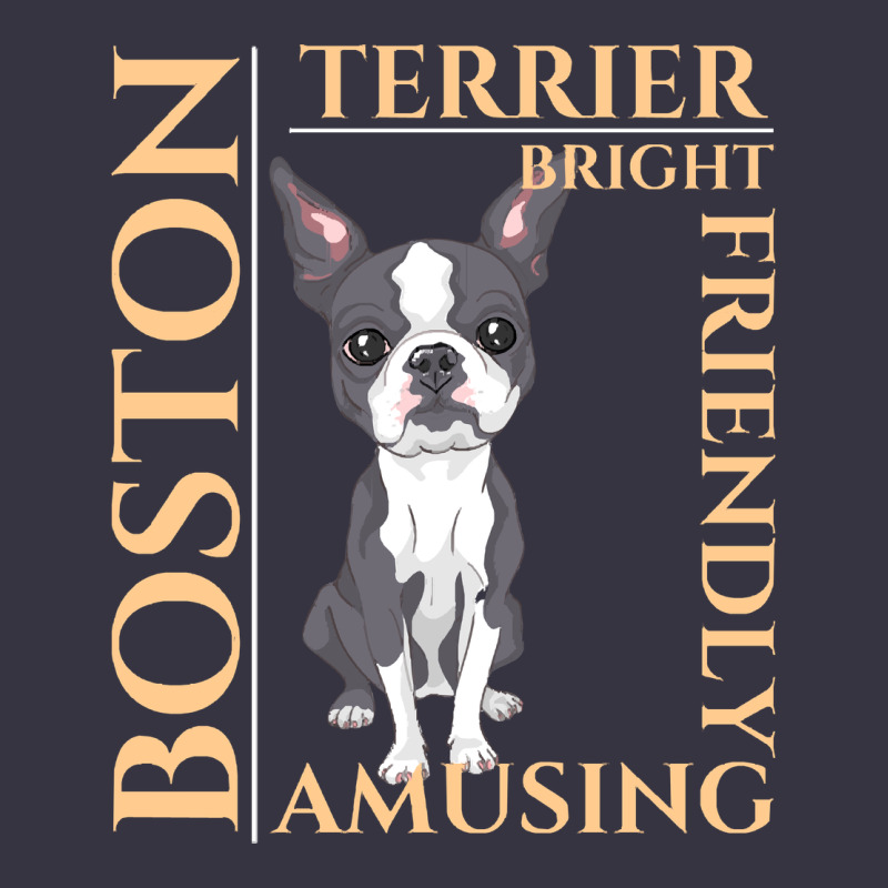 Boston Terrier T  Shirt Boston Terrier Dog Traits Gift T  Shirt Vintage Hoodie by longCreatives | Teevron