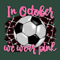 In October We Wear Pink Soccer Zipper Hoodie | Teevron