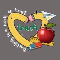 Teaching Is A Work Of Heart Urban Hoodie | Teevron