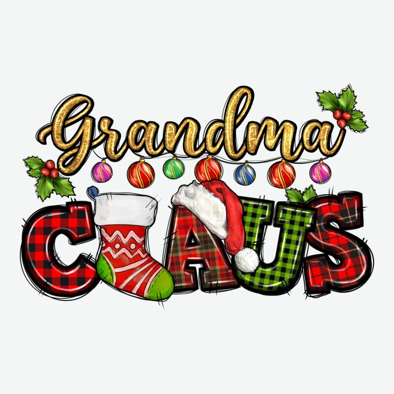 Grandma Claus With Christmas Gift Sock Mother's Urban Heavy Tee by HowdyJamesFarm | Teevron