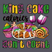 King Cake Calories Don't Count Mardi Gras Vintage Hoodie | Teevron
