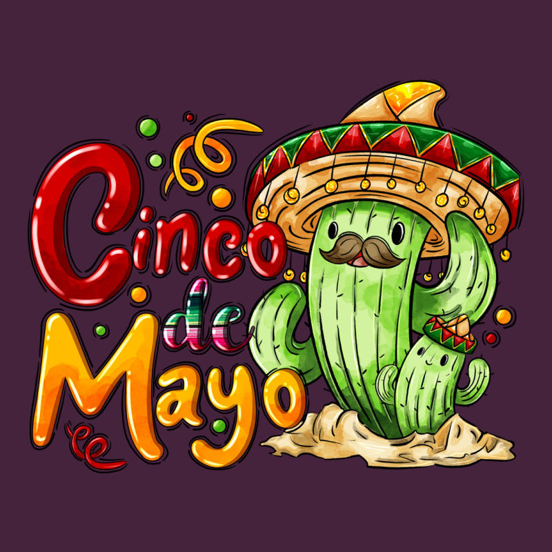 Cinco De Mayo With Cactus Premium Tee by NancyCooperArtShop | Teevron