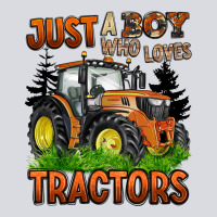 Just A Boy Who Loves Tractors Zipper Hoodie | Teevron