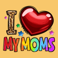 I Love My Moms Vintage Hoodie | Teevron