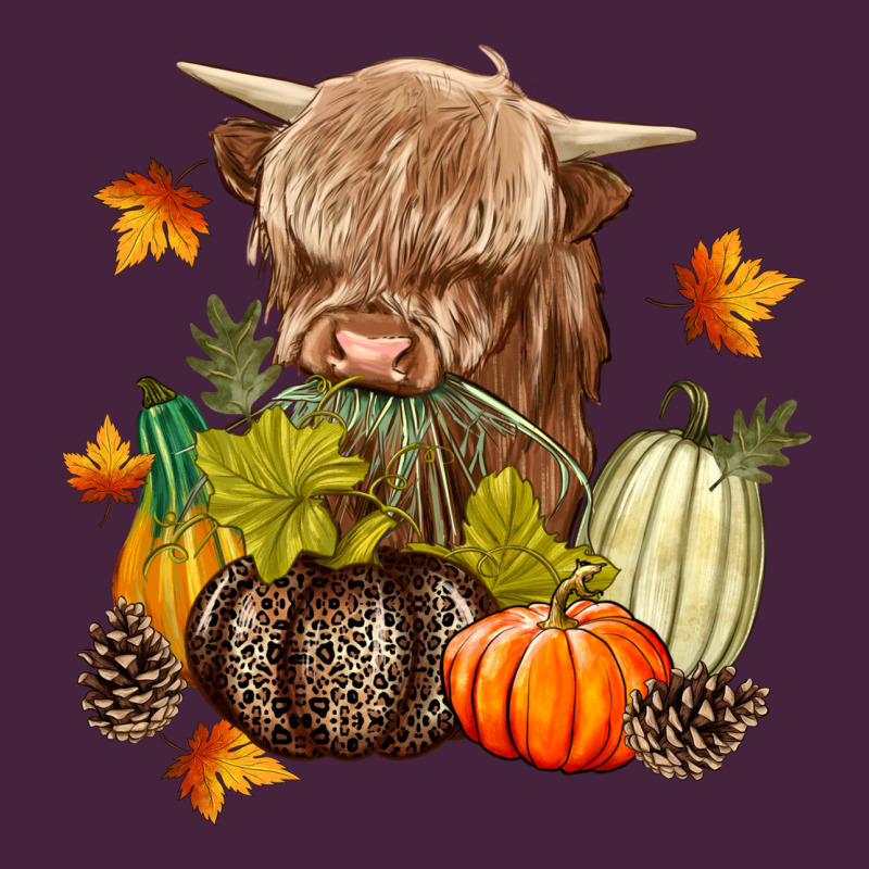Heifer With Pumpkins Premium Tee by texasbilliewilder | Teevron