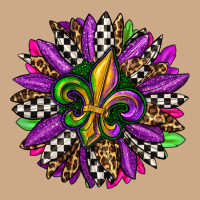 Mardi Gras Sunflower Vintage Hoodie | Teevron
