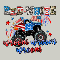 Red White Wroom Wroom Wroom Heavyweight Hoodie | Teevron
