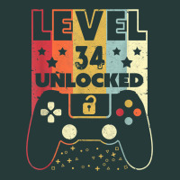 Level 34 Unlocked Shirt Video Gamer 34th Birthday Gifts Tee T Shirt Premium Sweatshirt | Teevron