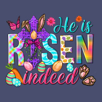 He Is Risen Indeed Happy Easter Day Vintage Tee | Teevron