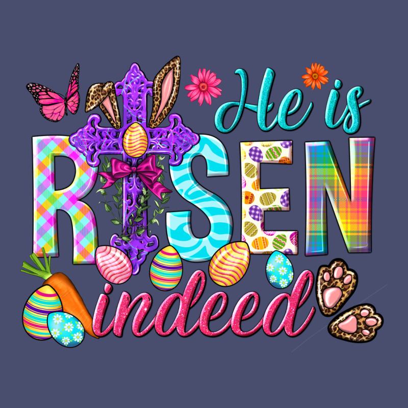 He Is Risen Indeed Happy Easter Day Vintage Tee by HowdyJamesFarm | Teevron