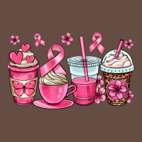 Breast Cancer Coffee Cups Long Sleeve Tee | Teevron