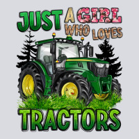 Just A Girl Who Loves Tractors Zipper Hoodie | Teevron