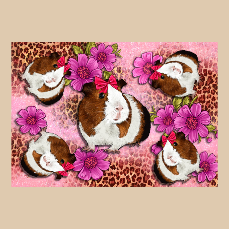 Guinea Pig Flowers Heavyweight Sweatshirt by Artiststas | Teevron