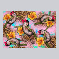 Baby Monkey Flowers Heavyweight Sweatshirt | Teevron