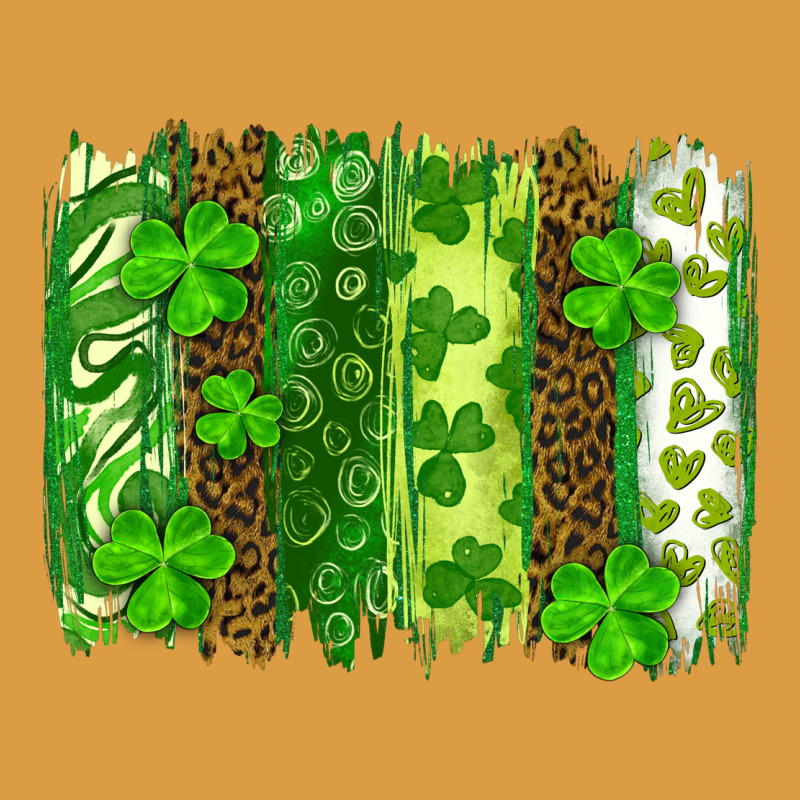St Patricks Day Brush Stroke Urban Heavy Tee by RanaPortraitStore | Teevron