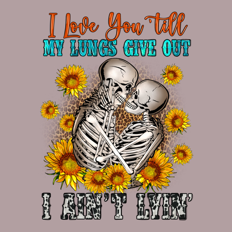 I Love You Till My Lungs Give Out Vintage Hoodie by OliviaCreatesArt | Teevron