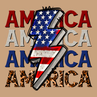 America With Lightning Bold Vintage Tee | Teevron
