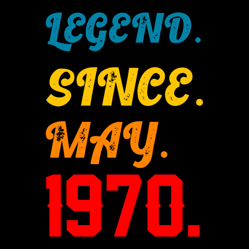 Legend Since May 1970 Heavy Core Tee by Bettercallsaul | Teevron