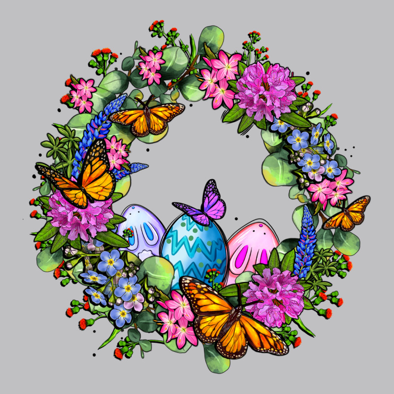 Easter Ocaliptus Spring Flowers Long Sleeve Tee by OliviaCreatesArt | Teevron