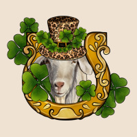 St Patricks Day Goat Horseshoe Shamrock Urban Heavy Tee | Teevron