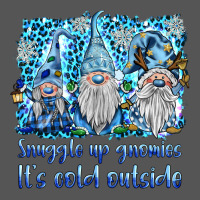 Snuggle Up Gnomies It's Coll Outside Zipper Hoodie | Teevron