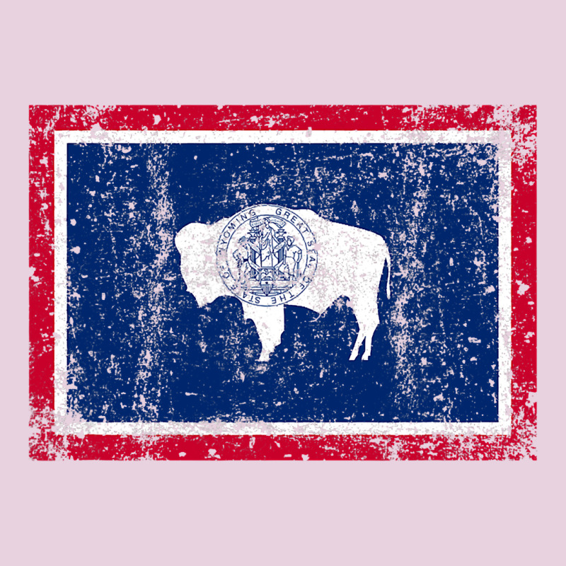 State Of Wyoming Flag Fun Vintage Retro Fall Hiking Classic Tee by longCreatives | Teevron