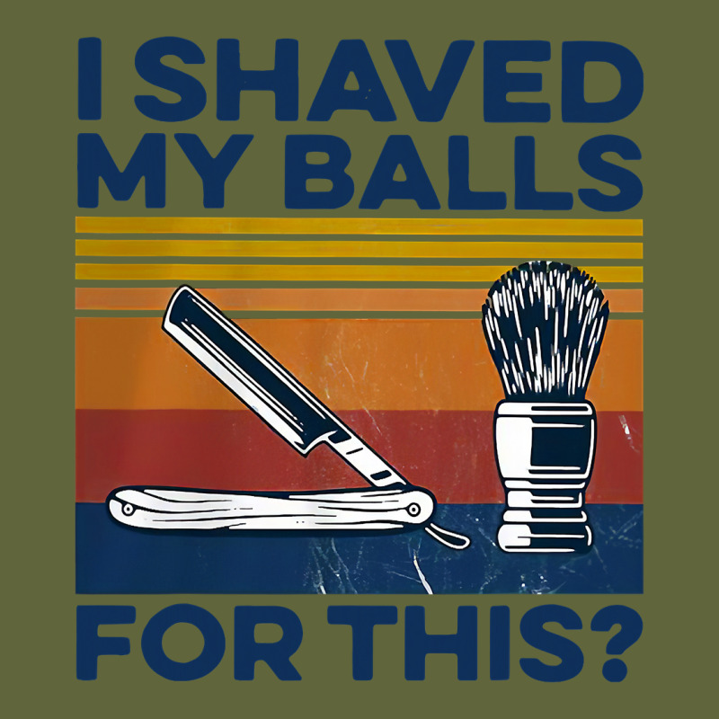 Nice I Shaved My Balls For This Vintage Classic Tee by longCreatives | Teevron