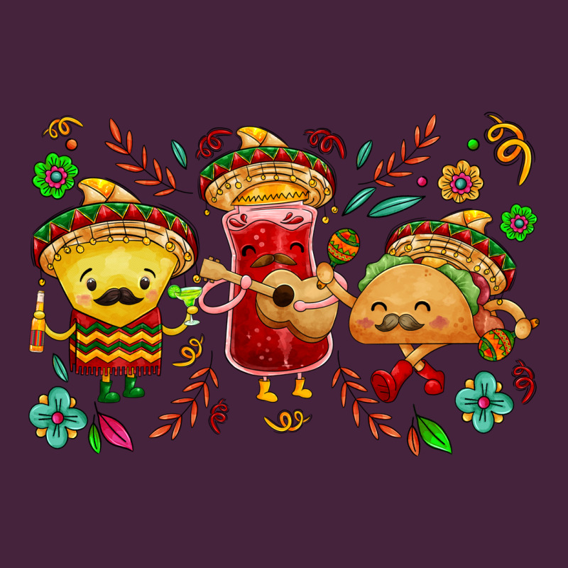 Mexican Taco Nacho And Souce Premium Tee by NancyCooperArtShop | Teevron
