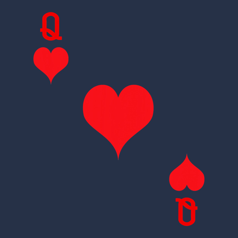 Queen Of Hearts  Playing Card   Halloween Costume Premium Hoodie by longCreatives | Teevron
