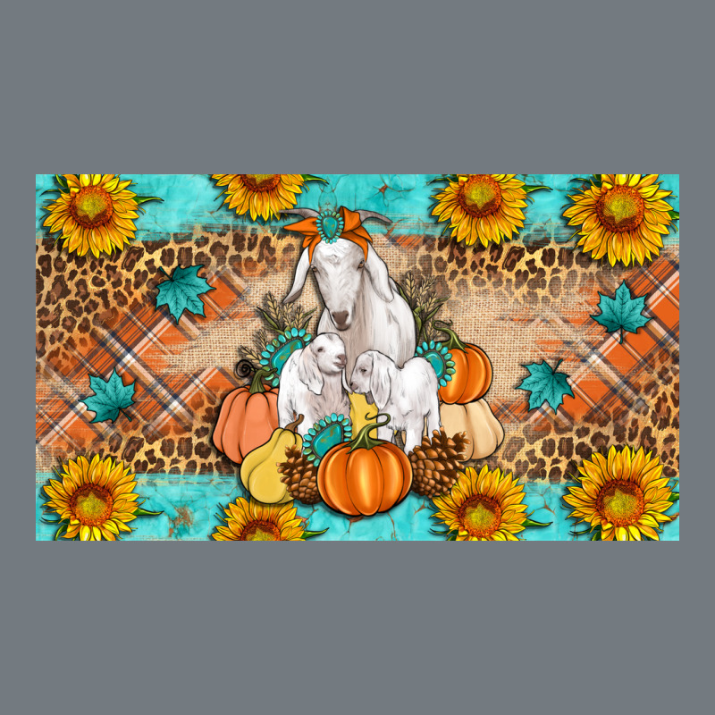 Goat Family Fall Pumpkins Heavyweight Sweatshirt by Artiststas | Teevron