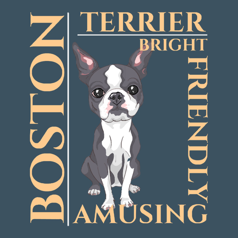 Boston Terrier T  Shirt Boston Terrier Dog Traits Gift T  Shirt Urban Heavy Tee by longCreatives | Teevron