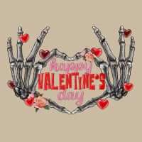 Happy Valentine's Day Skeleton Hands Long Sleeve Tee | Teevron