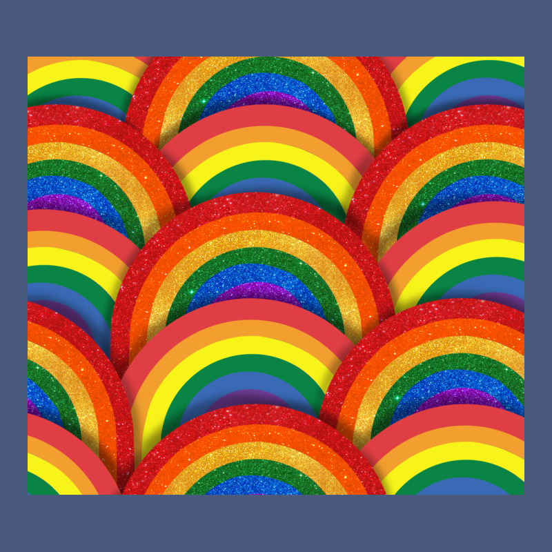 Pride Rainbow Glitter Tumbler Vintage Hoodie by FaDigitalArtStudio | Teevron
