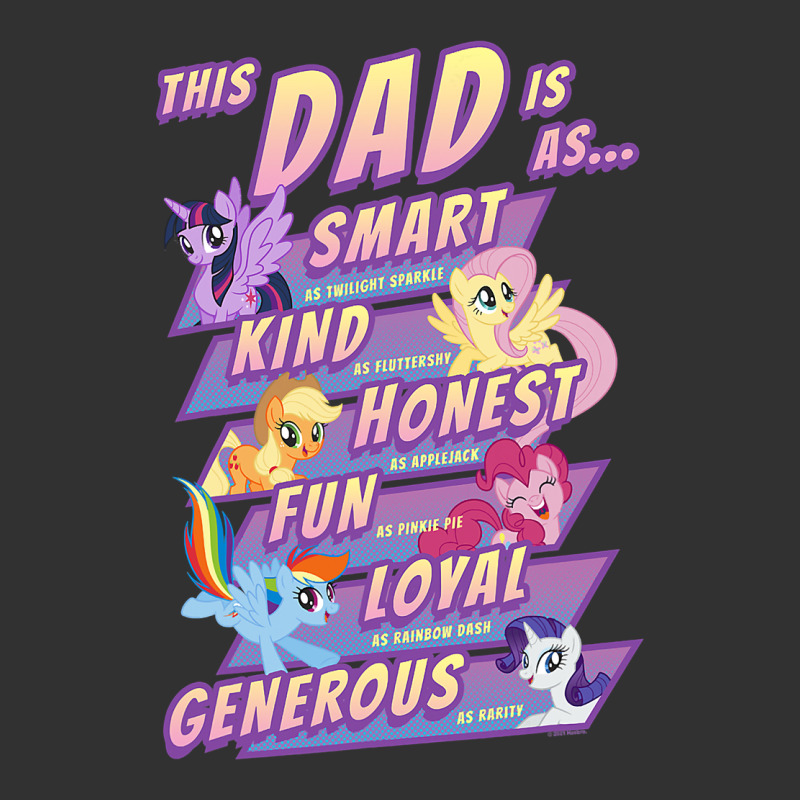 My Little Pony Father's Day Group Shot This Dad Is Urban Heavy Tee by longCreatives | Teevron
